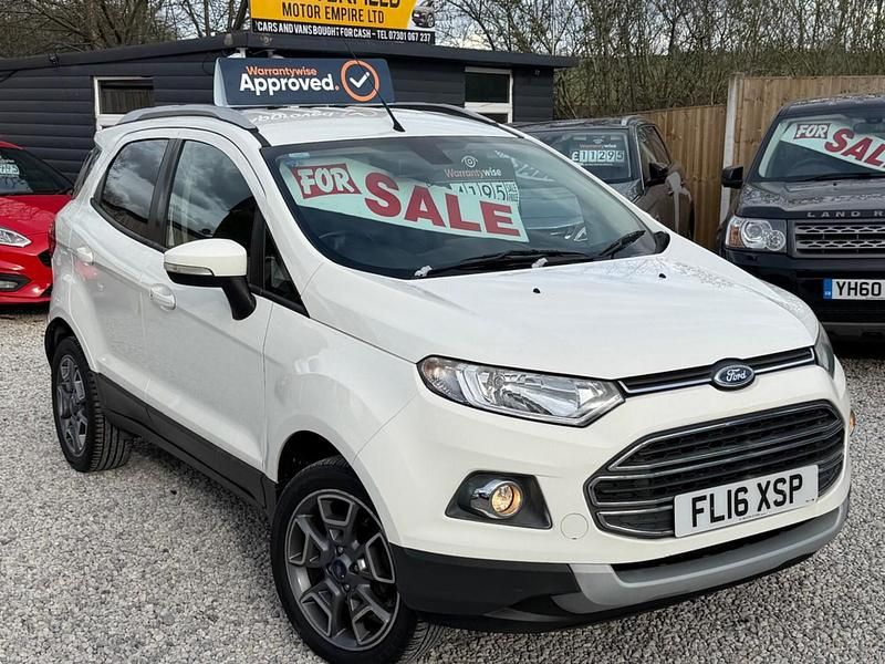 Used Ford Ecosport Titanium 125 HP (91 kW) 2016 White SUV