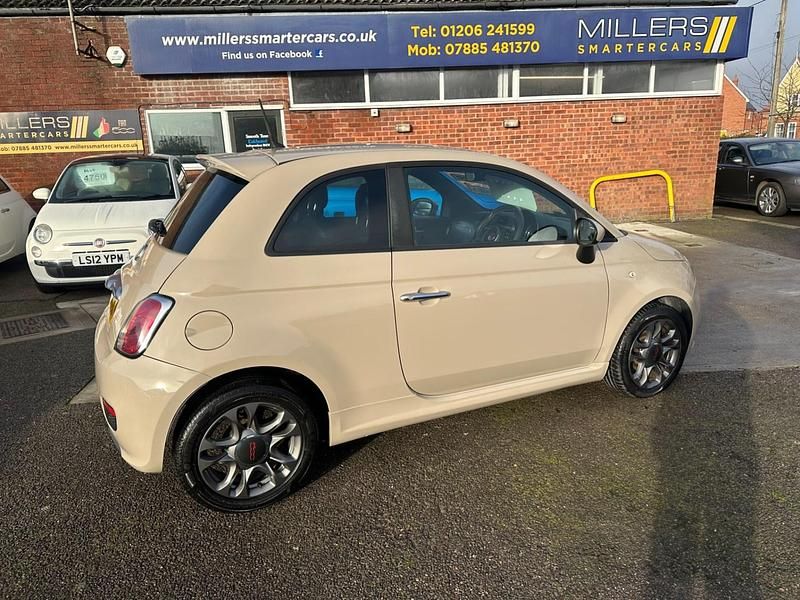 Used Fiat 500 S 2015 Beige Hatchback