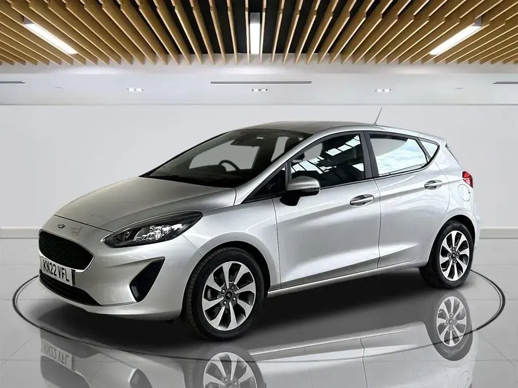 Used Ford Fiesta Trend 125 HP (91 kW) 2021 Silver Hatchback