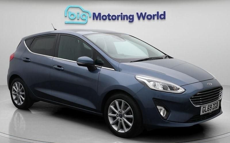 Used 2021 Ford Fiesta Titanium Hatchback | £8,600 (Good price) - Image 1/4
