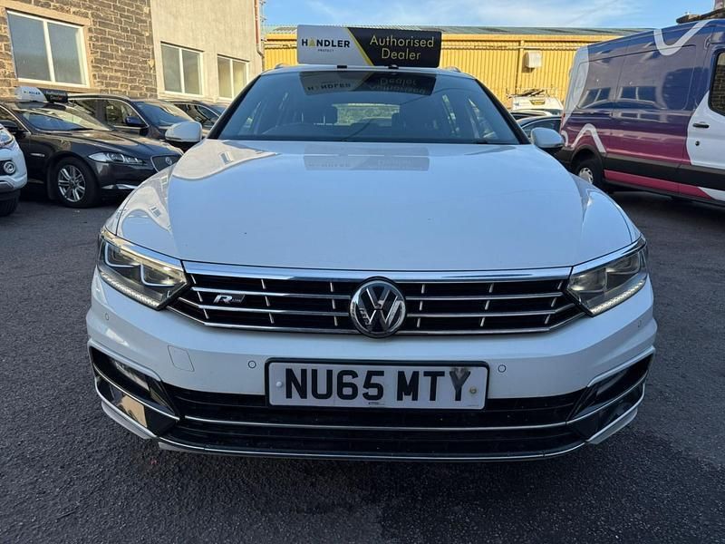 White Used 2015 VW Passat R-line Estate | £8,795 (A bit pricey) - Image 1/4