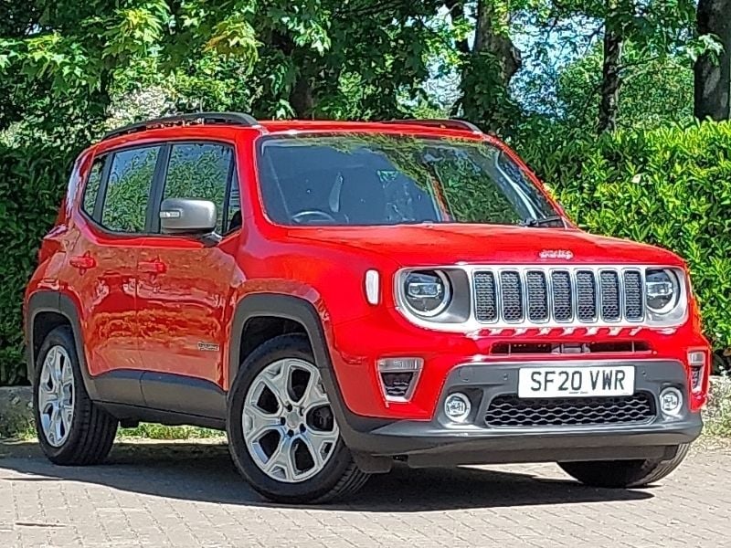 Red Used 2020 Jeep Renegade Limited SUV | £12,998 (A bit pricey) - Image 1/4