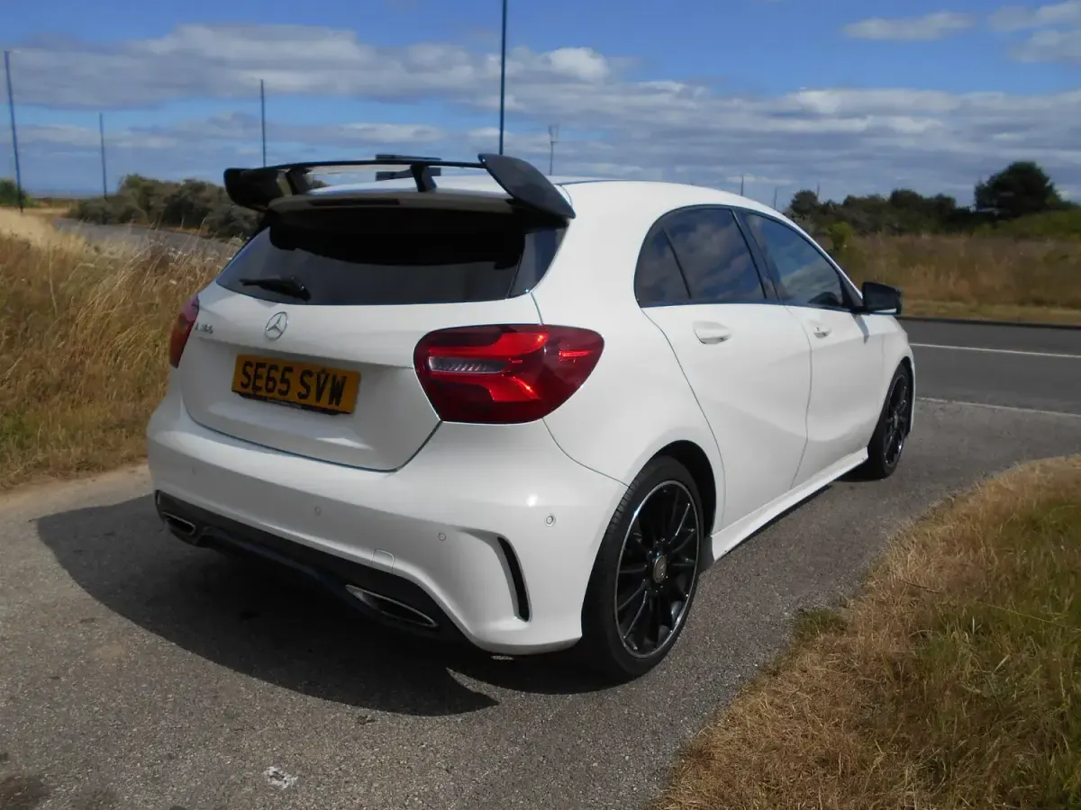 Used Mercedes A180 AMG Line Premium 2016 White Hatchback