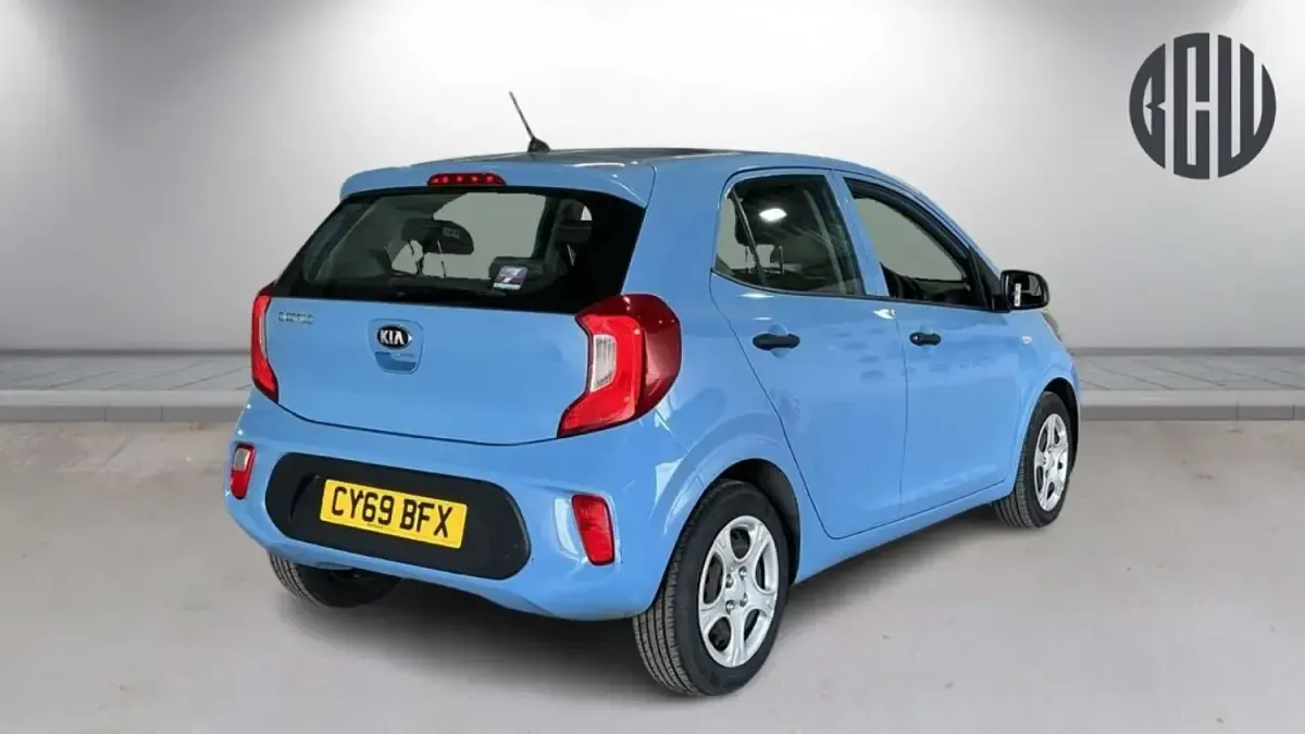 Used Kia Picanto 66 HP (48 kW) 2019 Blue Hatchback