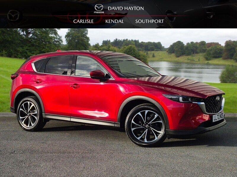 Red Used 2022 Mazda CX-5 Edition SUV | £21,152 (A bit pricey) - Image 1/4