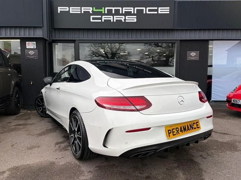 Used Mercedes C43 AMG Premium Plus 362 HP (266 kW) 2017 White Coupe