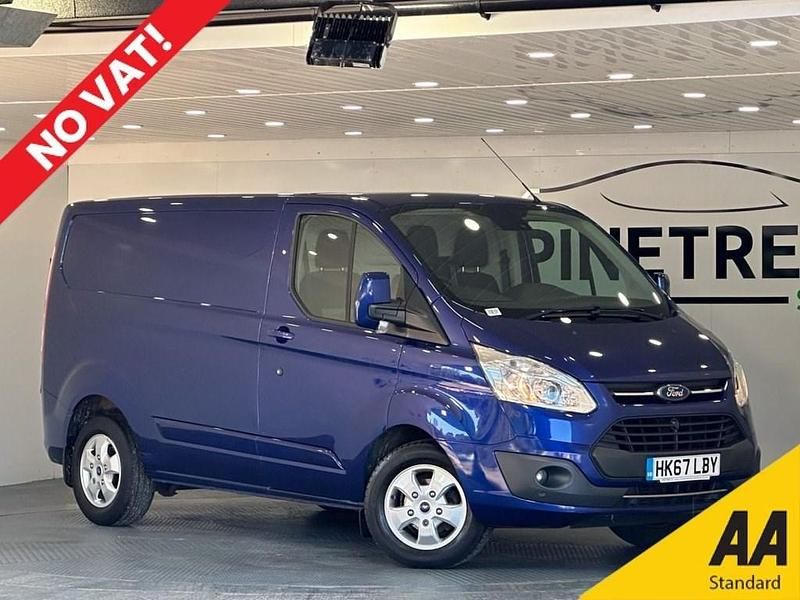 Used Ford Transit Custom Limited 130 HP (95 kW) 2017 Blue Van