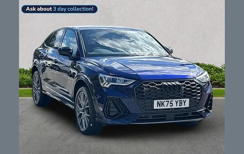 Used Audi Q3 Black Edition 147 HP (108 kW) 2025 Blue SUV