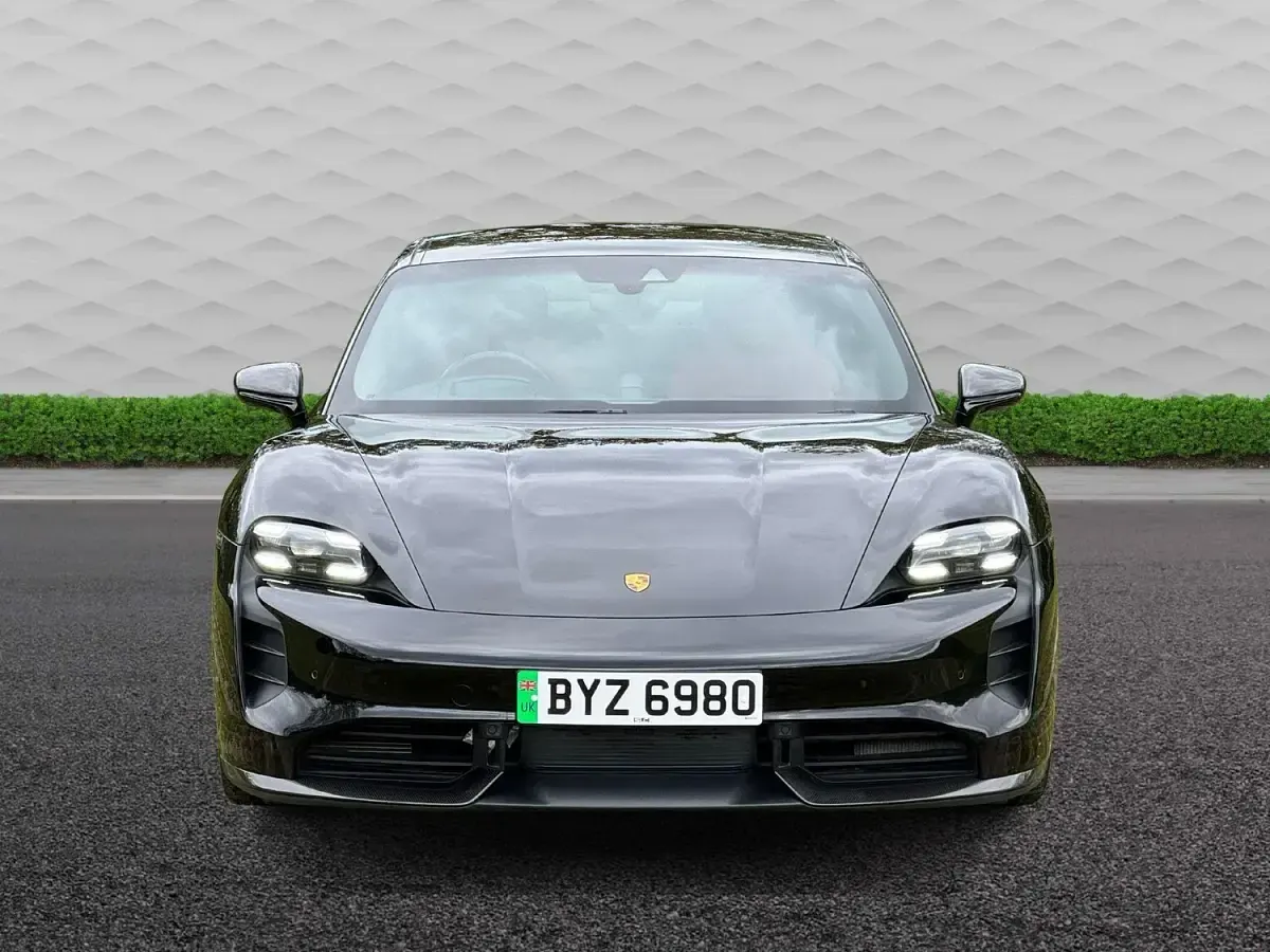 Used Porsche Taycan Performance Package 559 kW (761 HP) 2020 Black Sedan