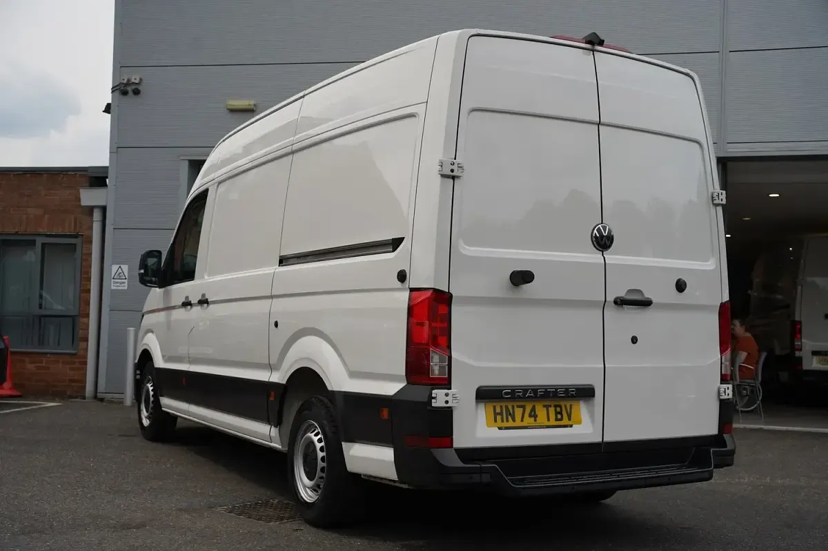 Used VW Crafter 140 HP (102 kW) 2025 White Van