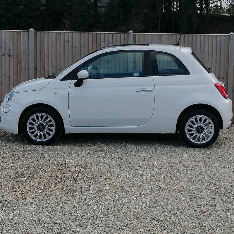 Used Fiat 500 Lounge 70 HP (51 kW) 2021 White Hatchback