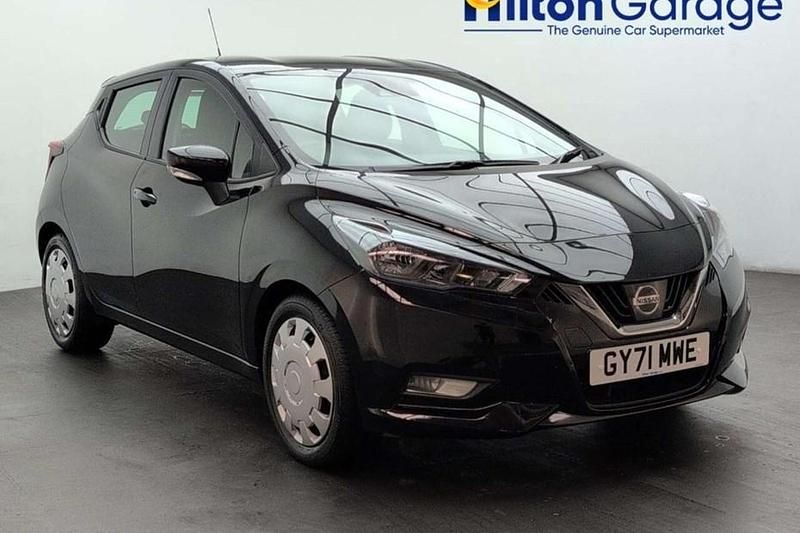 Used Nissan Micra Acenta 92 HP (67 kW) 2022 Black Hatchback