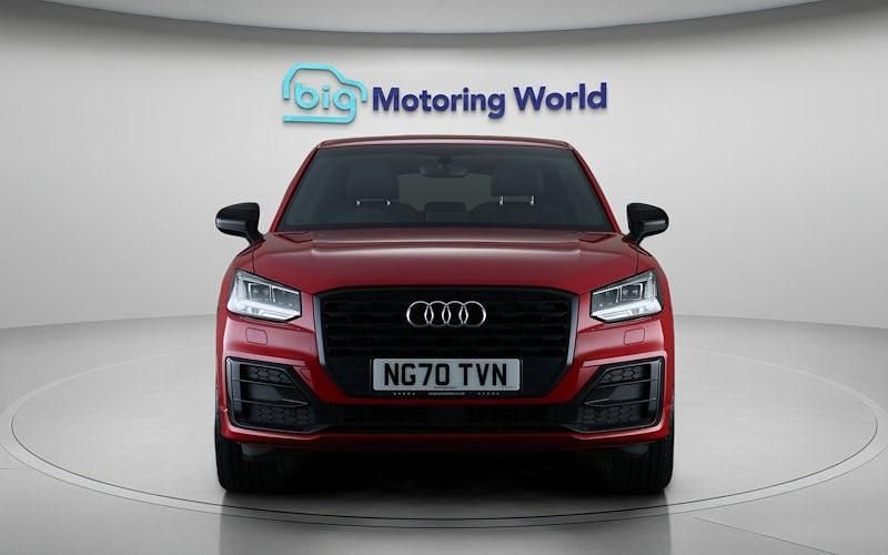 Used Audi Q2 Black Edition 150 HP (110 kW) 2020 Red SUV