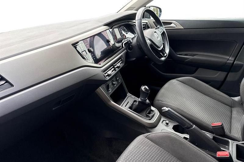 Used VW Polo Match 95 HP (69 kW) 2020 Limestone grey Hatchback
