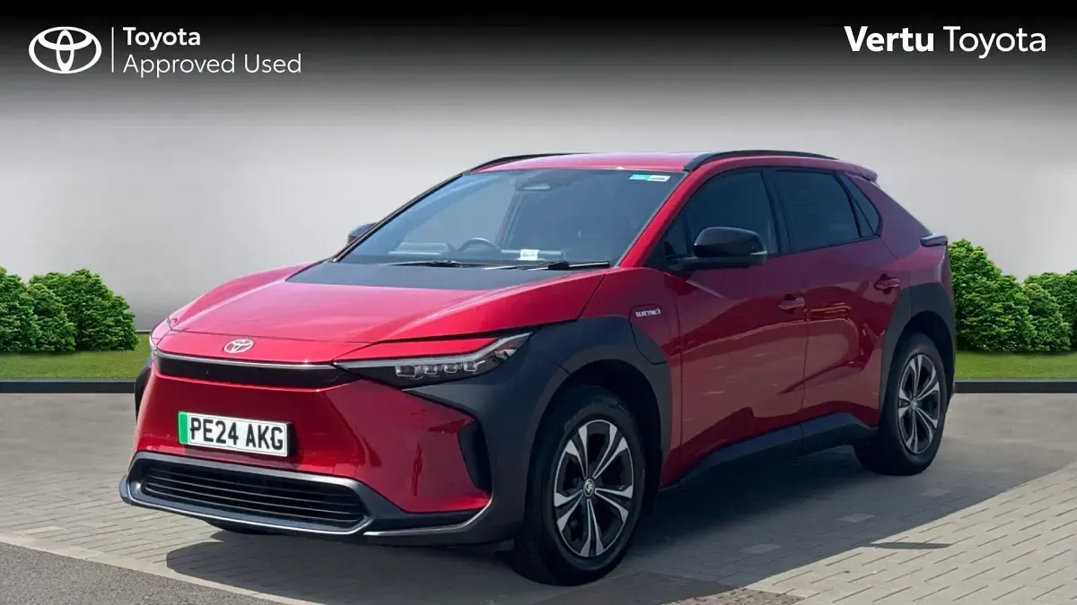 Used Toyota bZ4X 150 kW (204 HP) 2024 Scarlet flare (pearlescent paint) SUV