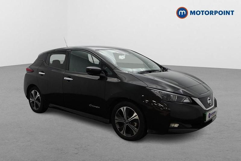 Used Nissan Leaf N-Connecta 110 kW (150 HP) 2020 Black Hatchback
