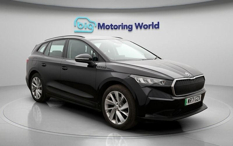Used Skoda Enyaq iV ecoSuite 150 kW (204 HP) 2021 Black SUV