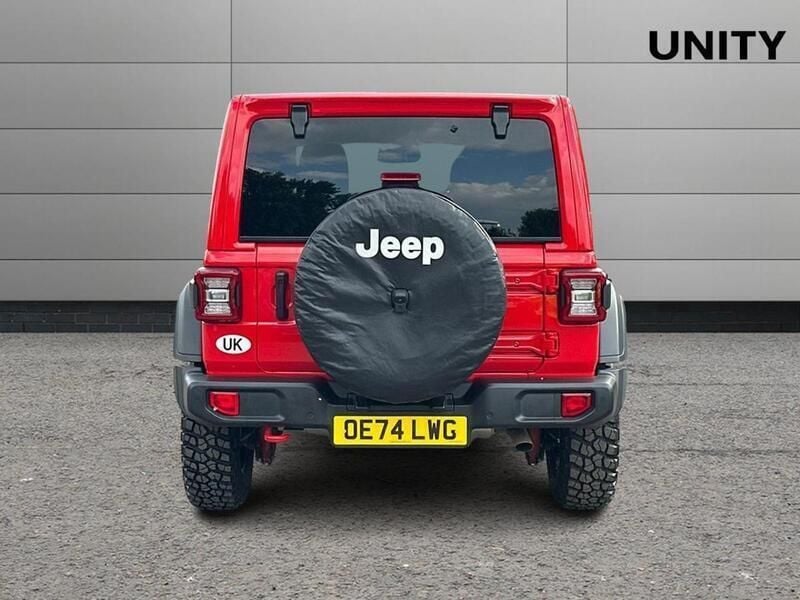 Red Used 2024 Jeep Wrangler Rubicon SUV | £52,188 - Image 1/4