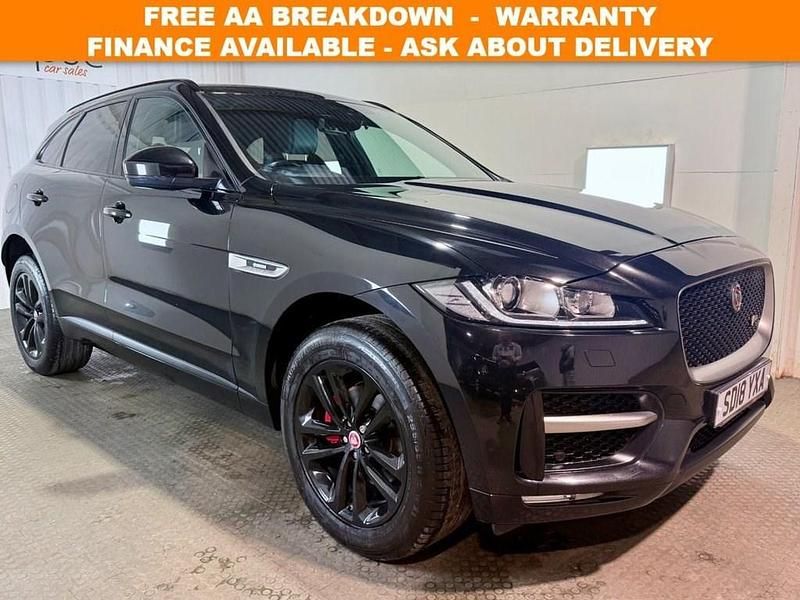 Black Used 2018 Jaguar F-Pace R-Sport SUV | £16,995 (Fair price) - Image 1/3