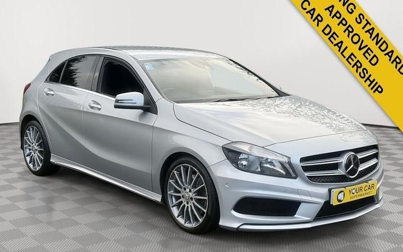 Used Mercedes A220 AMG 170 HP (125 kW) 2013 Silver Hatchback