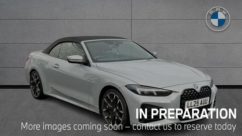 Grey Used 2025 BMW 420 M Sport Cabriolet | £42,980 (Fair price) - Image 1/4