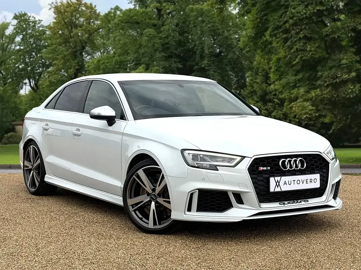 Used Audi RS3 Sport 400 HP (294 kW) 2019 White Sedan