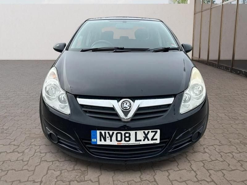 Used Vauxhall Corsa 59 HP (43 kW) 2008 Black Hatchback