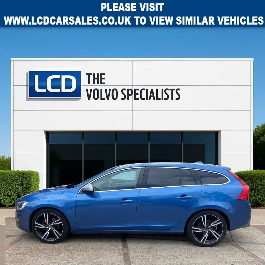 Used Volvo V60 R-Design 190 HP (139 kW) 2018 Blue Estate