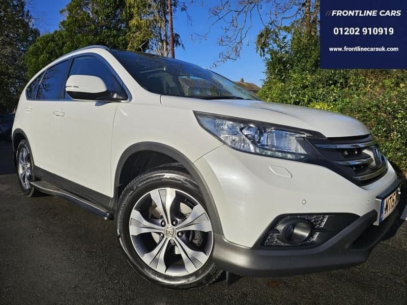 White Used 2015 Honda CR-V EX SUV | £8,995 (Good price) - Image 1/4