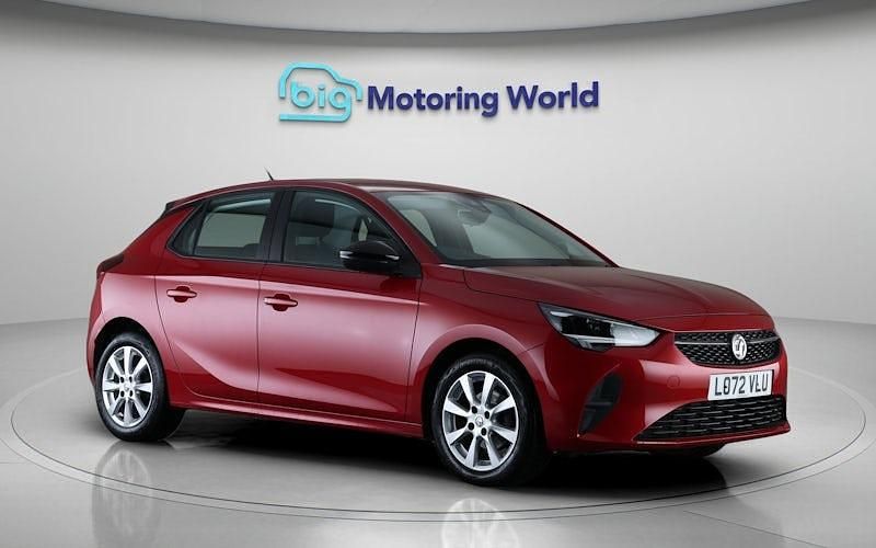 Used Vauxhall Corsa Design Edition 75 HP (55 kW) 2022 Red Hatchback