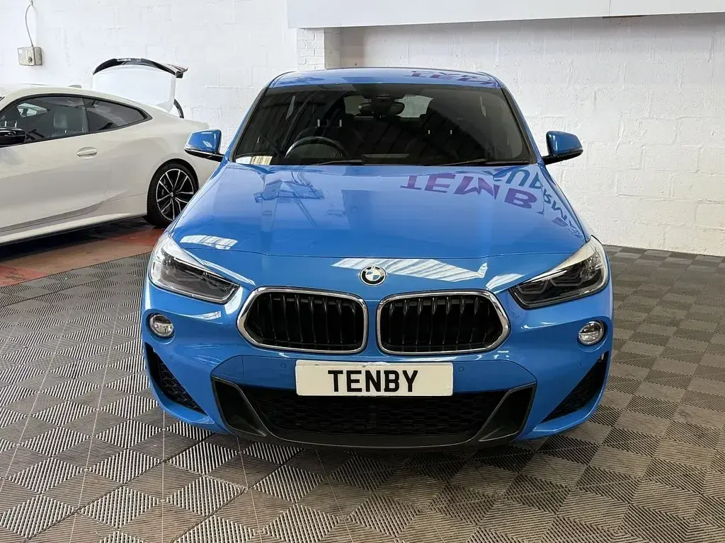 Used BMW X2 M Sport 190 HP (139 kW) 2019 Blue SUV