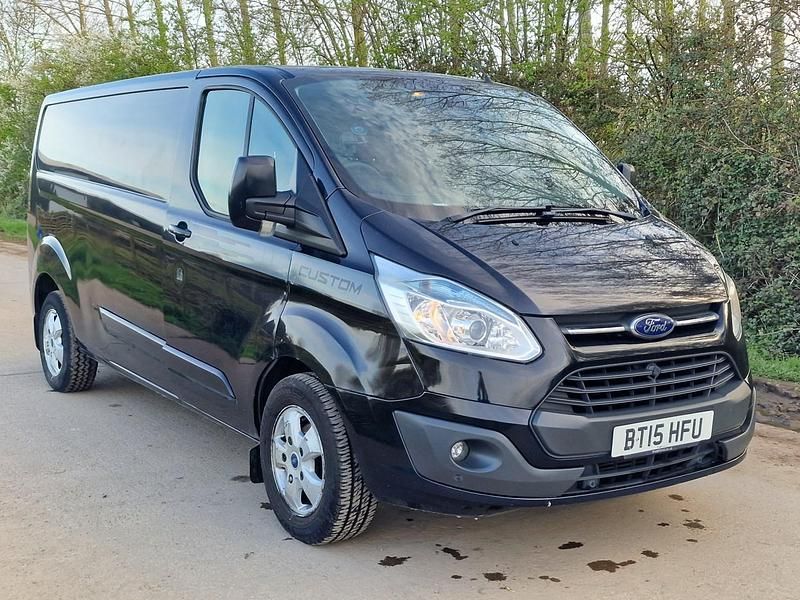 Used Ford Transit Custom 123 HP (90 kW) 2015 Black