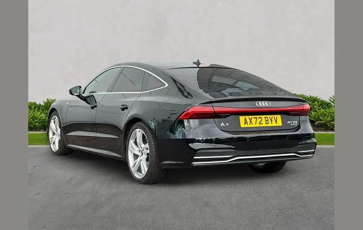 Used Audi A7 S-Line 204 HP (150 kW) 2023 Black Sedan