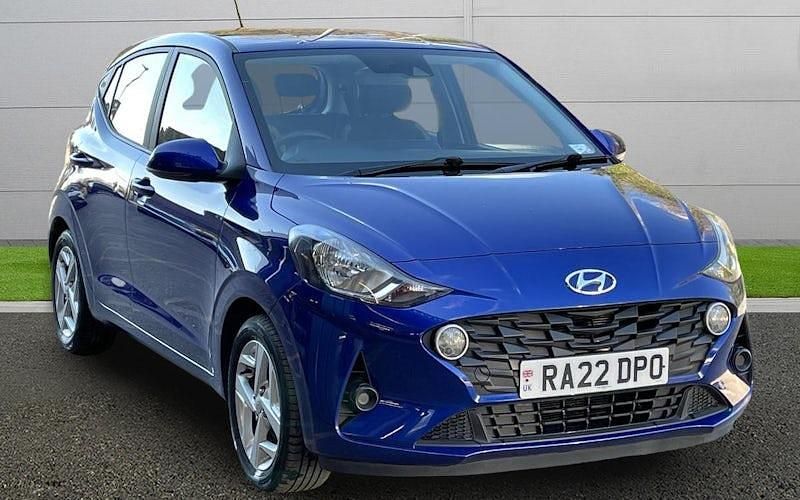 Used Hyundai i10 SE 84 HP (61 kW) 2022 Blue Hatchback