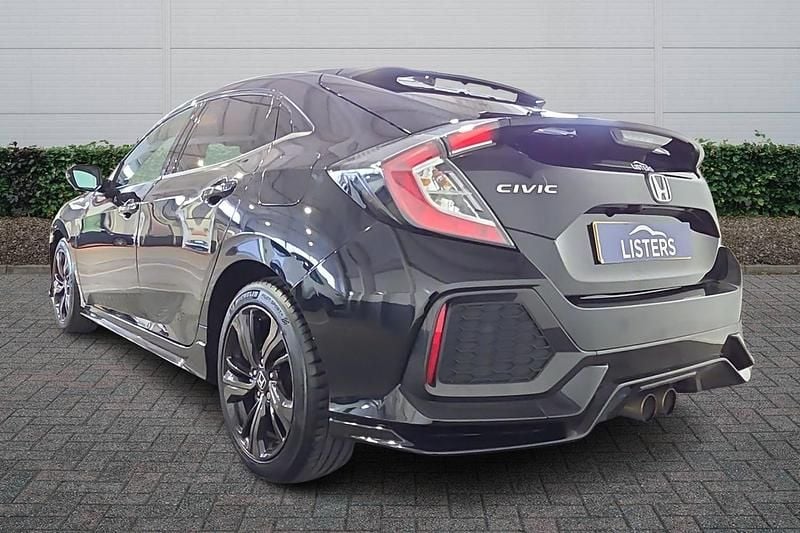 Used Honda Civic Sport 2018 Black Hatchback