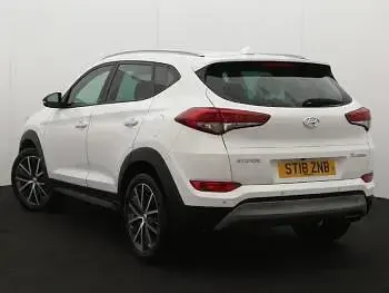 Used Hyundai Tucson GO! 177 HP (130 kW) 2018 White SUV