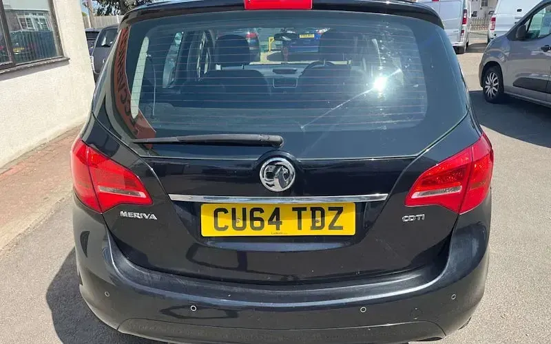 Used Vauxhall Meriva S 136 HP (100 kW) 2014 Black MPV