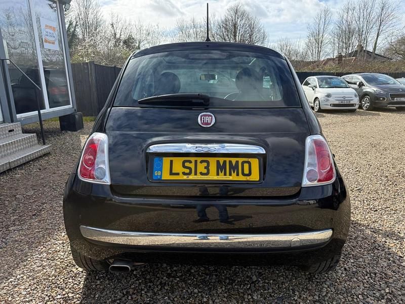 Used Fiat 500 Lounge 69 HP (50 kW) 2013 Black Hatchback