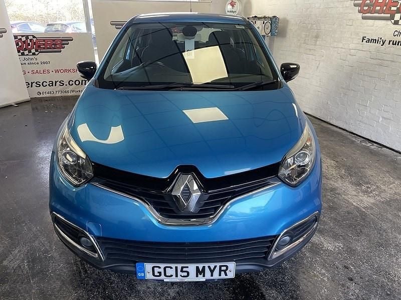 Begagnad Renault Captur Dynamique 90 HK (66 kW) 2015 Blå SUV