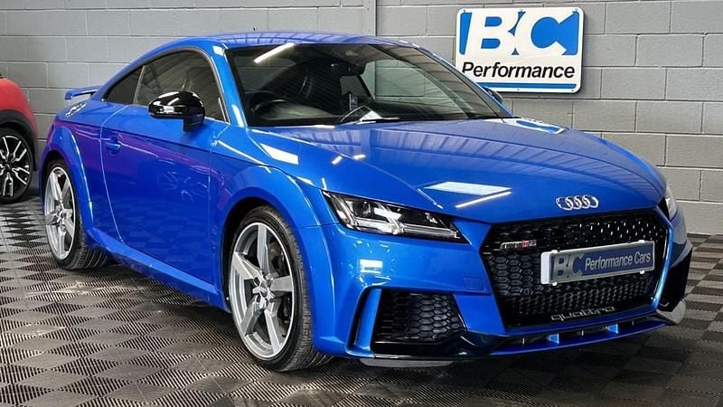 Used Audi TT RS Advanced 400 HP (294 kW) 2018 Blue Coupe