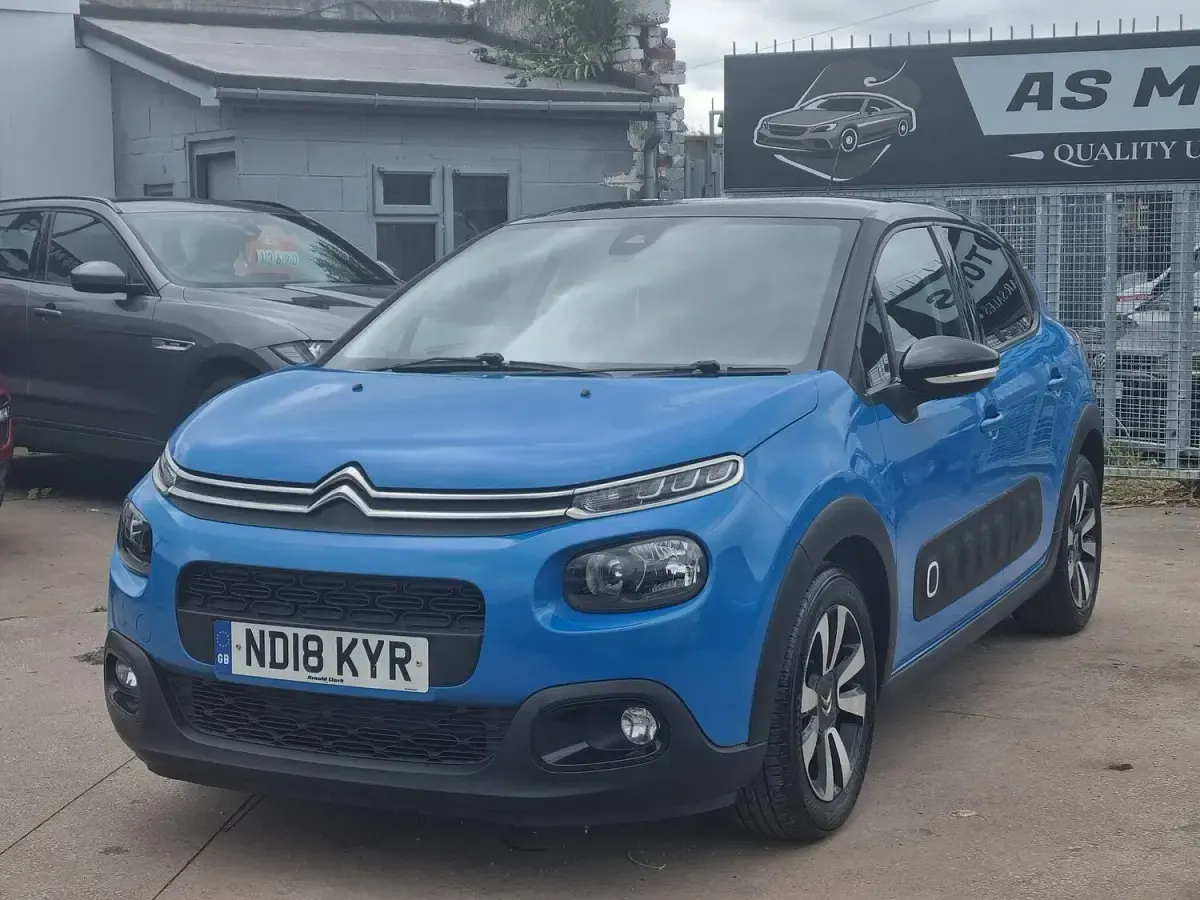 Used Citroën C3 Flair 80 HP (58 kW) 2018 Blue Hatchback