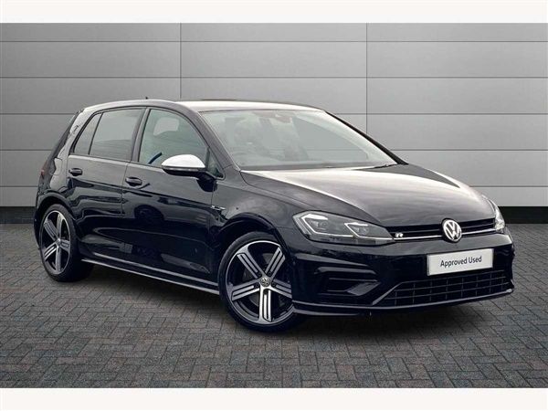 Black Used 2020 VW Golf VII R Hatchback | £26,895 (Fair price) - Image 1/4