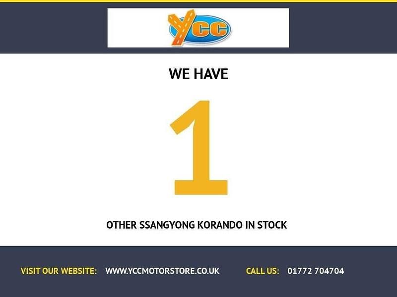 Used Ssangyong (KGM) Korando 149 HP (109 kW) 2014 Silver SUV