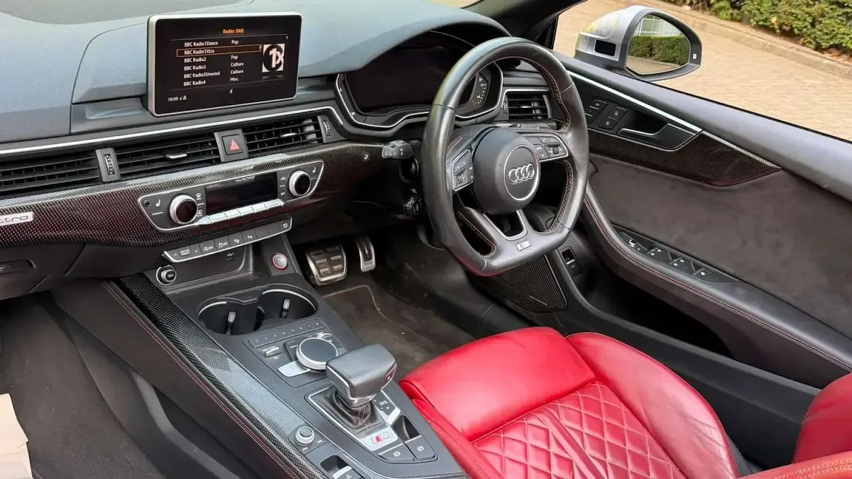 Used Audi S5 Cabriolet Performance 354 HP (260 kW) 2018 Grey Cabriolet