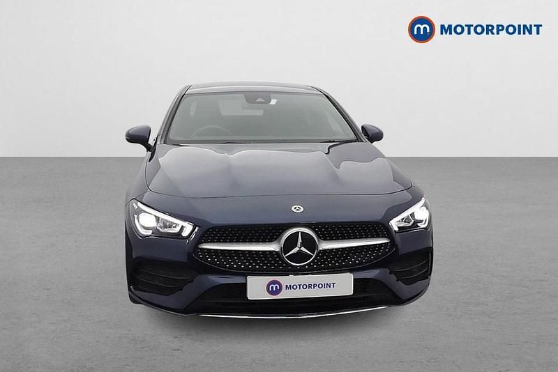 Used Mercedes CLA250 AMG Line Premium 224 HP (164 kW) 2022 Blue Sedan