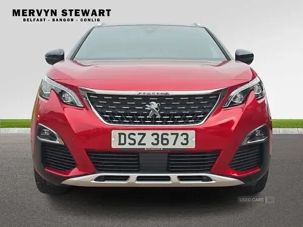 Used Peugeot 3008 GT-line 130 HP (95 kW) 2019 Red SUV