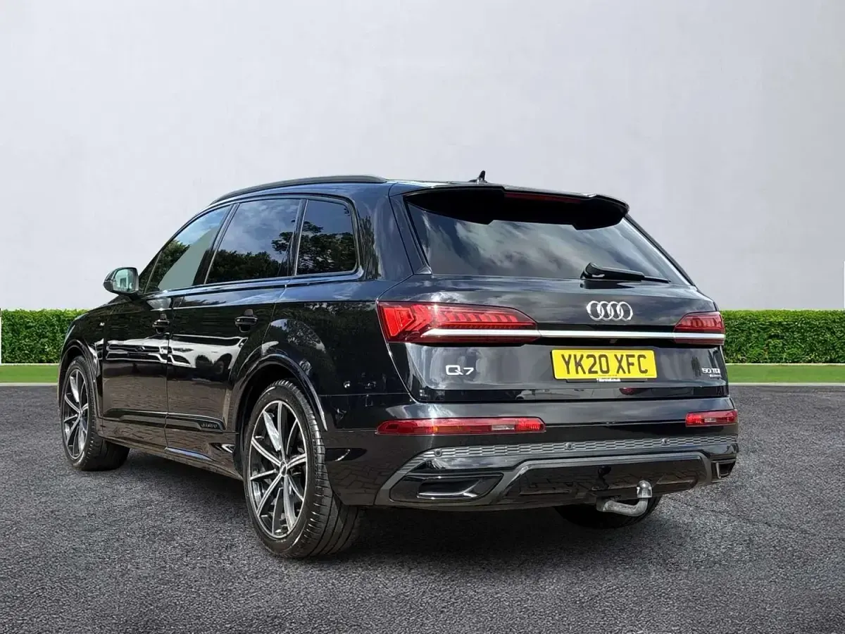 Used Audi Q7 Black Edition 2020 Black SUV