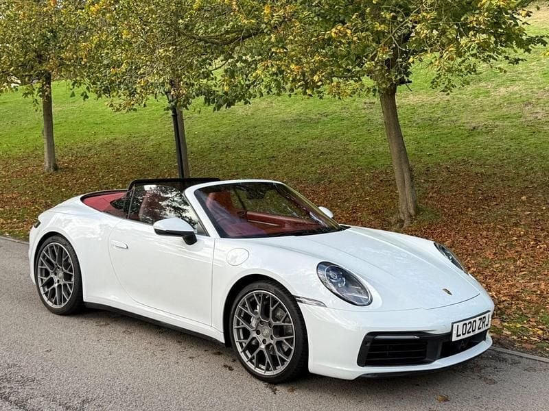 White Used 2020 Porsche 911 Cabriolet | £68,990 (A bit pricey) - Image 1/4