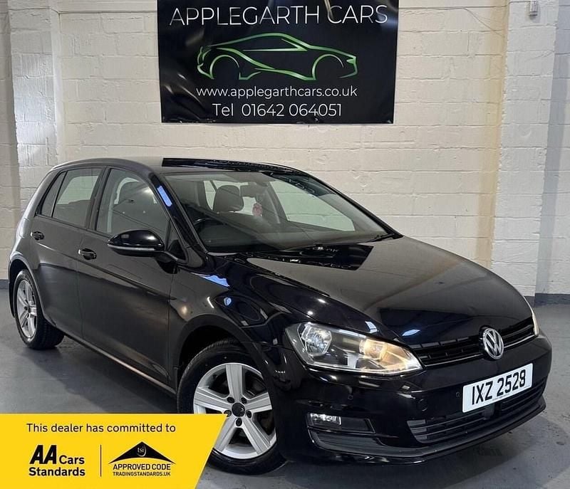 Black Used 2015 VW Golf VII Match Hatchback | £8,190 (Good price) - Image 1/4