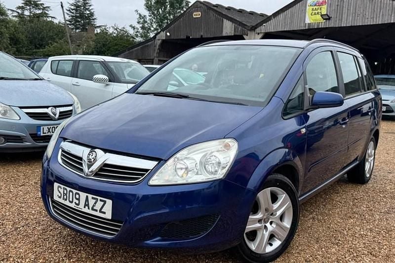 Blue Used 2009 Vauxhall Zafira MPV | £1,999 (Good price) - Image 1/1